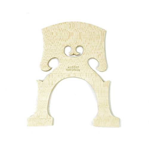 Aubert France 14NT Belgian Model Cello Bridge Low Heart 4/4 90mm Leg Width Untreated