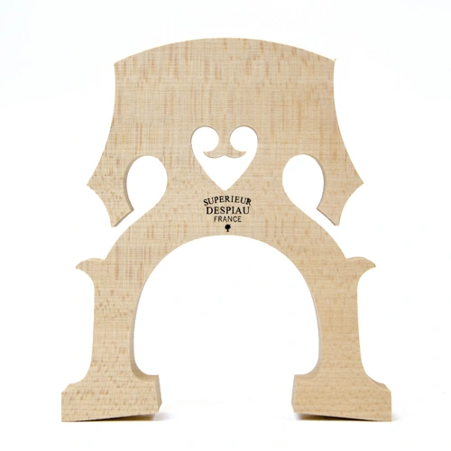 Despiau French Medium Arch Low Heart Cello Bridge C90T