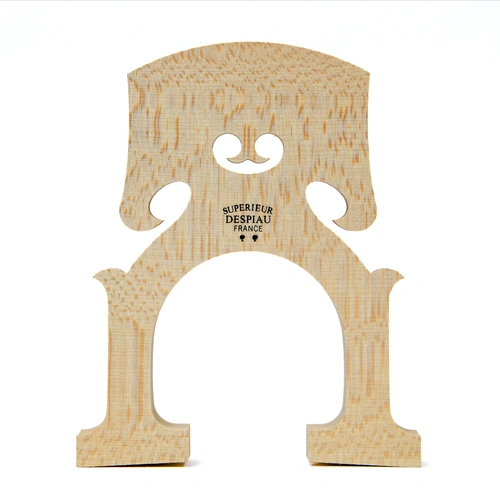 Despiau Belgian Cello Bridge B90NT, 90mm Leg Width, Very High Fingerboard Angle, Upside Down U Arch Design
