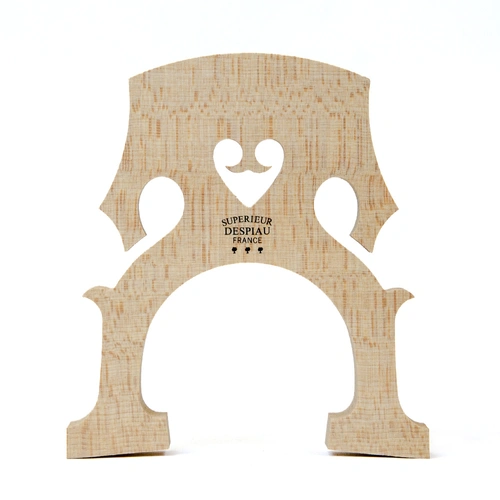 Despiau French Cello Bridge A90NT - High Angle, 90mm Width, High Arch Height, Precision Model