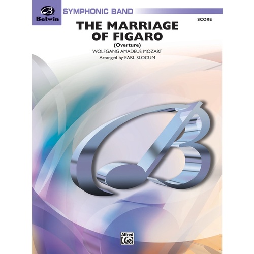 Marriage Of Figaro Overture Concert Band Gr 4 Score
