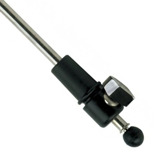 Weidler Cello Endpin 52cm with ABS Plug, Steel Tube, Rubber Tip, Made in Germany