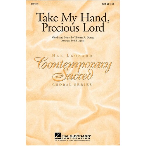 Take My Hand Precious Lord SATB (Octavo)