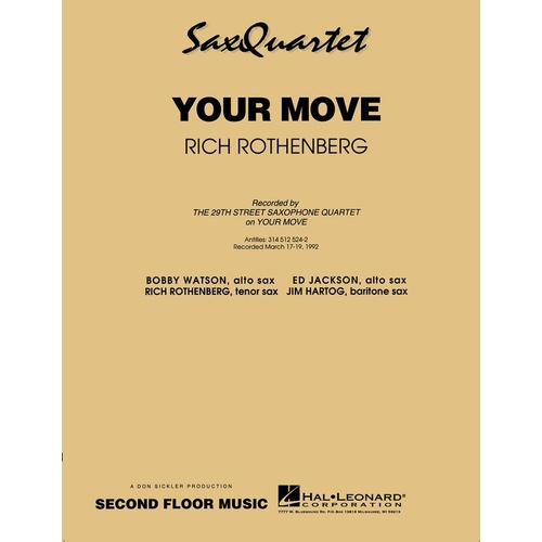 Your Move (Music Score/Parts)