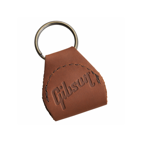 GIBSON PREMIUM LEATHER PICKHOLDER KEYCHAIN