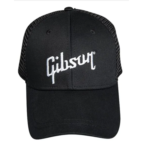 Gibson Black Trucker Snapback