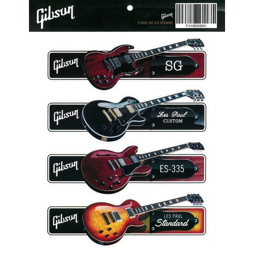 Gibson Sticker Pack