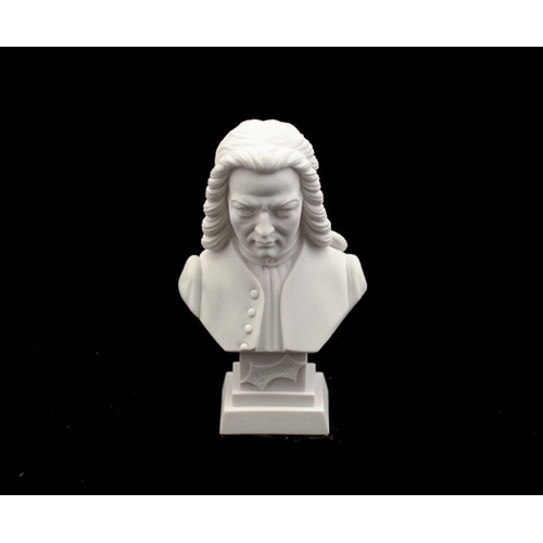 Bust 11cm-Crushed Marble Bach