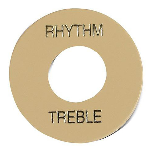 Gibson Toggle Switch Washer (Cream Gold Imprint)