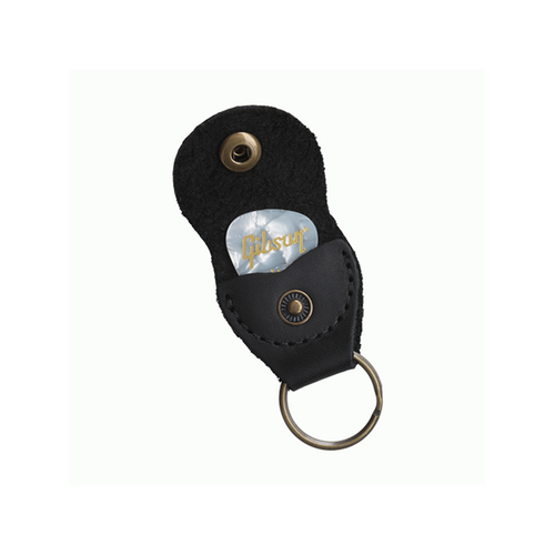 Gibson Premium Leather Pickholder Keychain