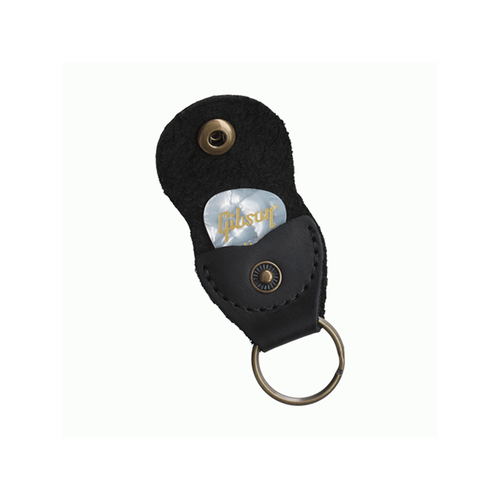 Gibson Premium Leather Pickholder Keychain