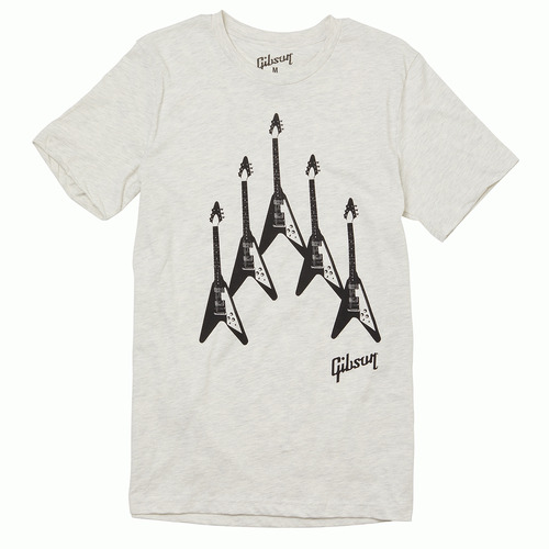 Gibson Flying V 'Formation' Tee Xxl