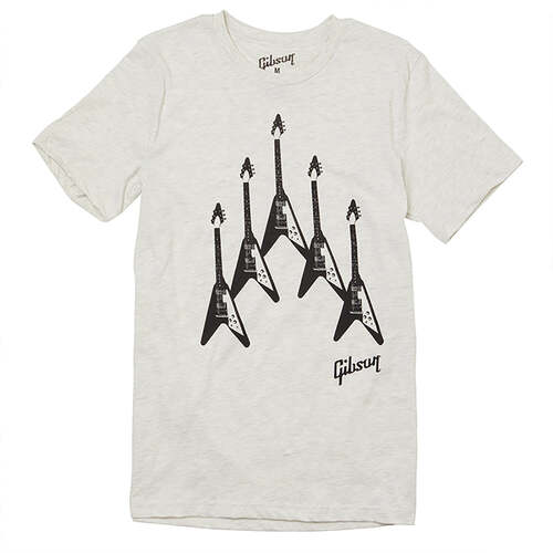 Gibson Flying V Formation Tee - Small