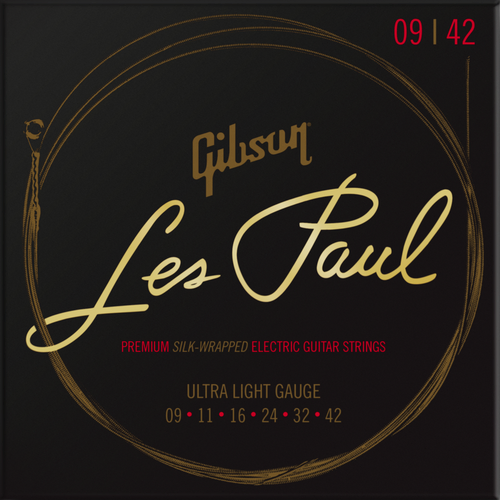 Gibson Les Paul Premium Ultra Light Guitar Strings 9-42