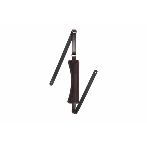 Gibson Modern Vintage Mini Guitar Strap Cherry Brown 44”-65” Adjustable Leather