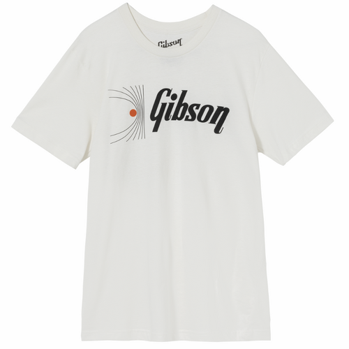 Gibson Soundwave Tee - White - Large