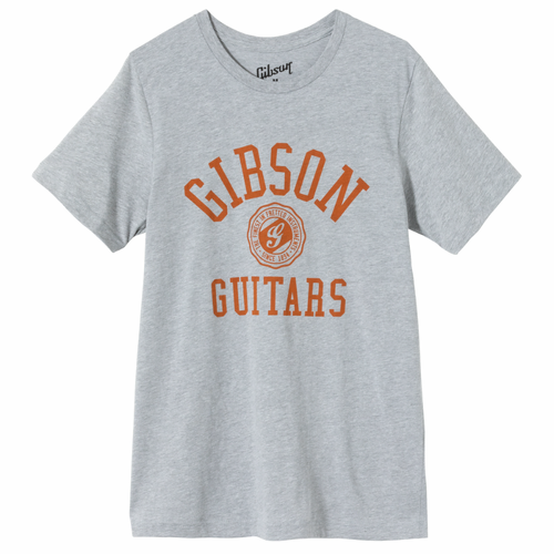 Gibson Collegiate Tee Heather Gray 2XL