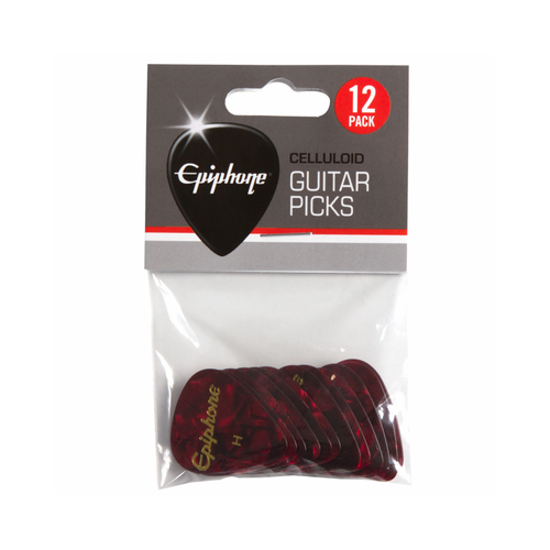 Gibson Epiphone Medium Picks, 12 Pack