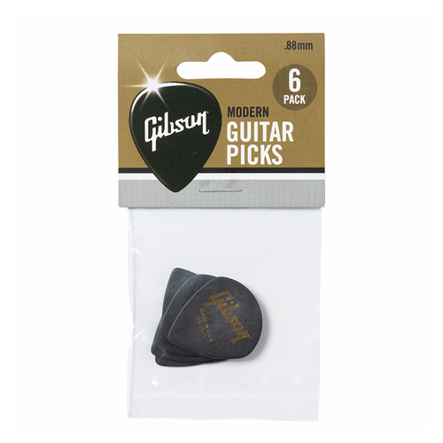 Gibson Modern Guitar Picks, 6-Pack, .88mm