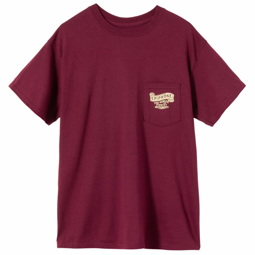 Epiphone The House of Stathopoulo Tee Maroon Medium