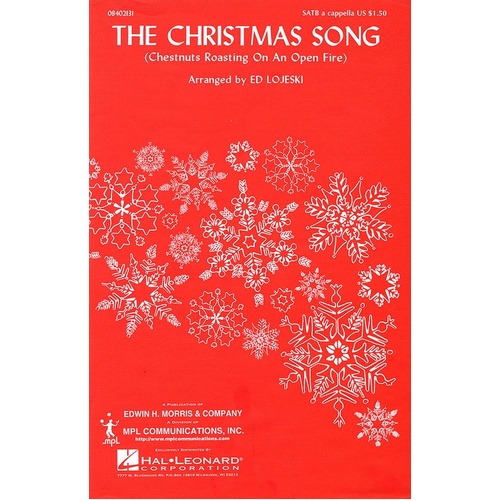 Christmas Song Unacc SATB (Octavo)