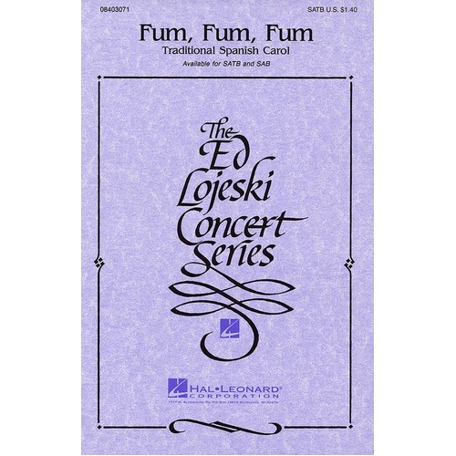 Fum Fum Fum Unacc SATB (Octavo)