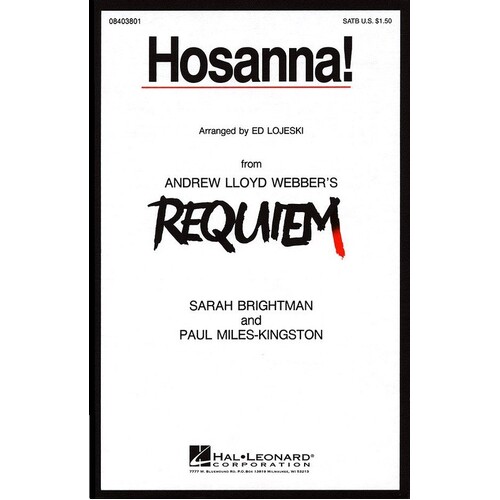 Hosanna SATB