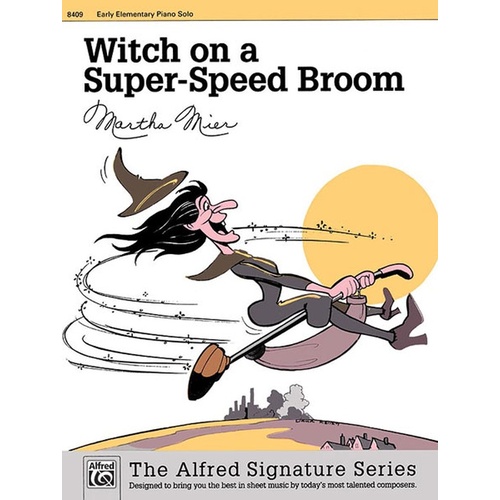 Witch on a Super-Speed Broom - Piano Sheet Music