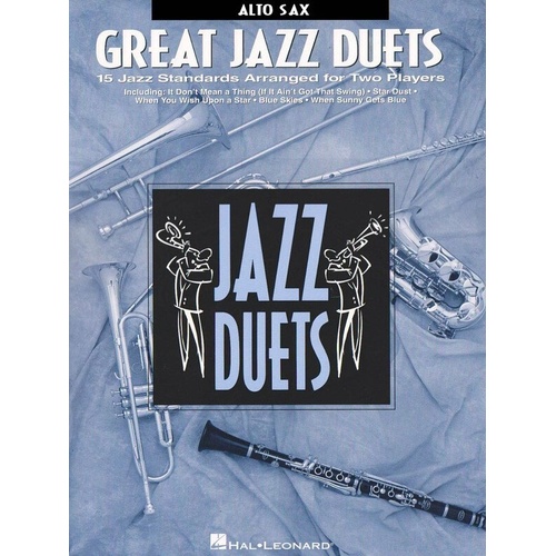 Great Jazz Duets for Alto Saxophone