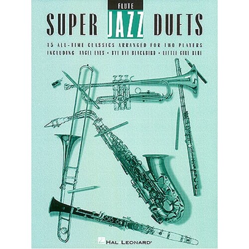 Super Jazz Duets Flute (Softcover Book)