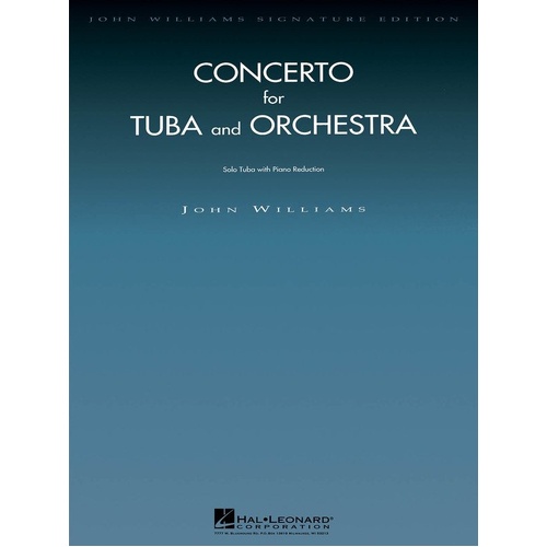 John Williams - Concerto for Tuba and Piano, Hal Leonard, 36 Pages, Brass Series