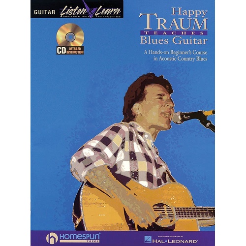Happy Traum Teaches Blues Guitar Book/CD (Softcover Book/CD)