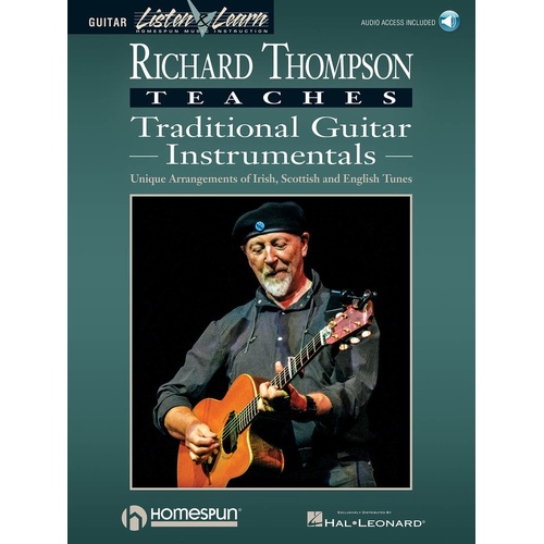 Thompson Teaches Traditional Guitar Instrumentals Book/Online Audio (Softcover Book/Online Audio)