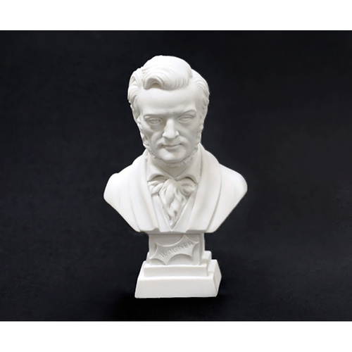 11cm Crushed Marble Wagner Composer Bust