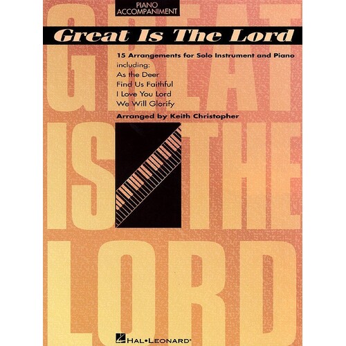 Great Is The Lord Piano Accomp 