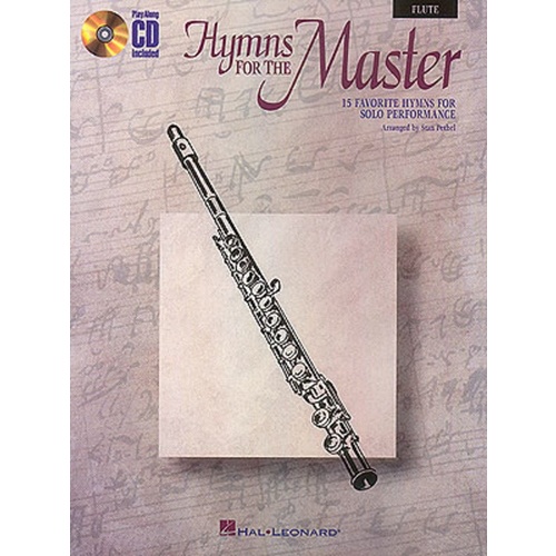 Hymns For The Master Book/CD Flute (Softcover Book/CD)