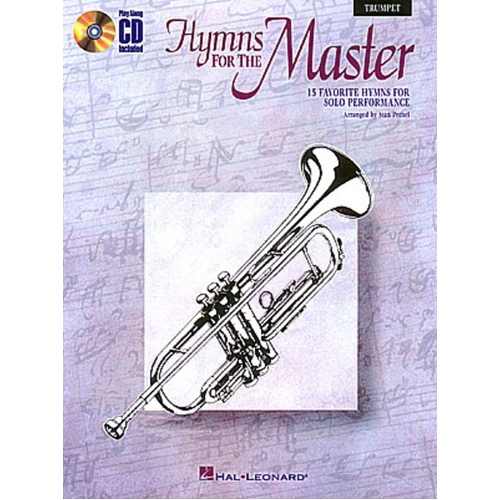 Hymns For The Master Book/CD Trumpet (Softcover Book/CD)