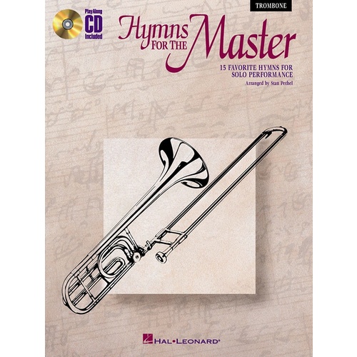 Hymns For The Master Book/CD Trombone (Softcover Book/CD)