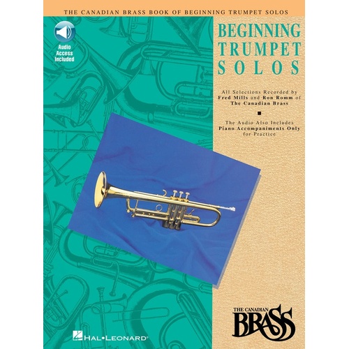 Canadian Brass Beginning Solos Book/CD Trumpet (Softcover Book/CD)
