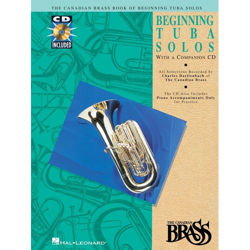 Canadian Brass Beginning Solos Book/CD Tuba (Softcover Book/CD)