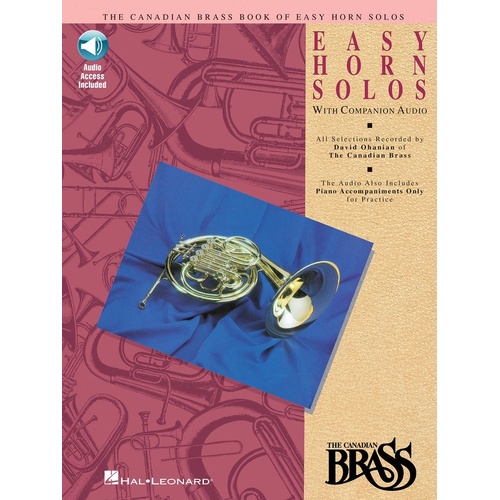 Canadian Brass Easy Horn Solos Book/CD (Softcover Book/CD)