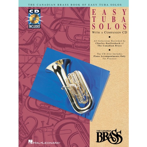 Canadian Brass Easy Tuba Solos Book/CD (Softcover Book/CD)