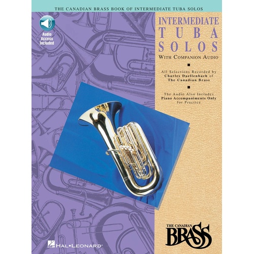 Canadian Brass Intermediate Tuba Solos Book/CD (Softcover Book/CD)
