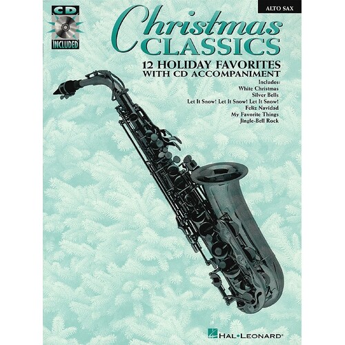 Christmas Classics Book/CD Alto Sax 