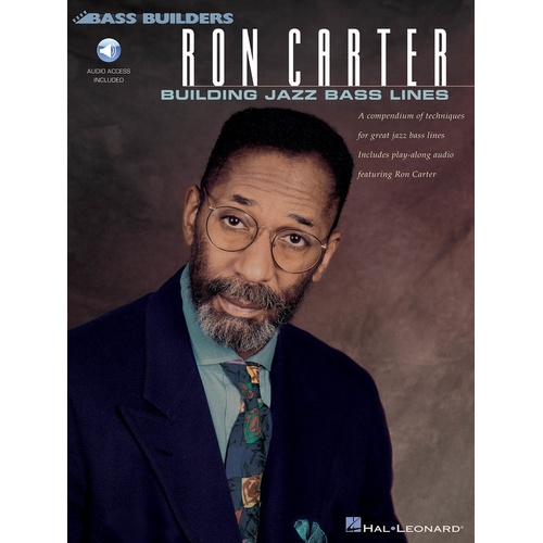 Ron Carter - Building Jazz Bass Lines Book/Online Audio (Softcover Book/Online Audio)