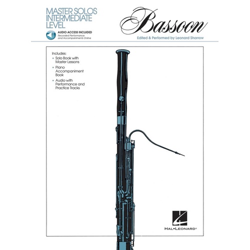 Master Solos Intermediate Level Bassoon Book/CD (Softcover Book/CD)