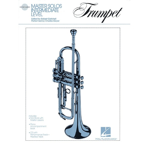 Master Solos Intermediate Level Trumpet Book/CD (Softcover Book/CD)