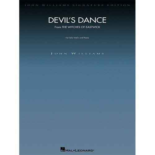 Williams - Devils Dance Violin/Piano (Softcover Book)