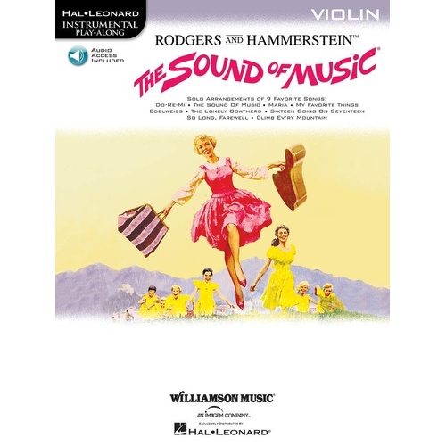 The Sound of Music for Violin with Online Audio Accompaniments