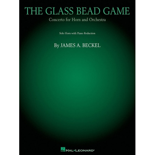Glass Bead Game Concerto For Horn and Orc (Softcover Book (repo lyric))